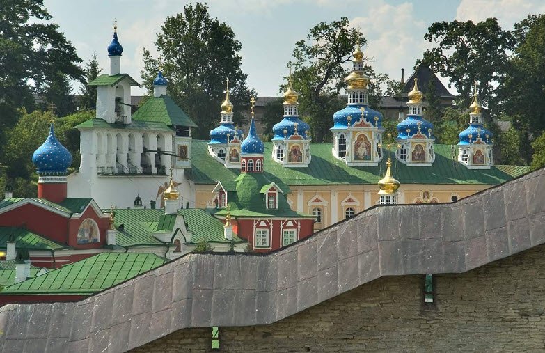 Holy Dormition Pskovo-Pechersky Monastery, Russia